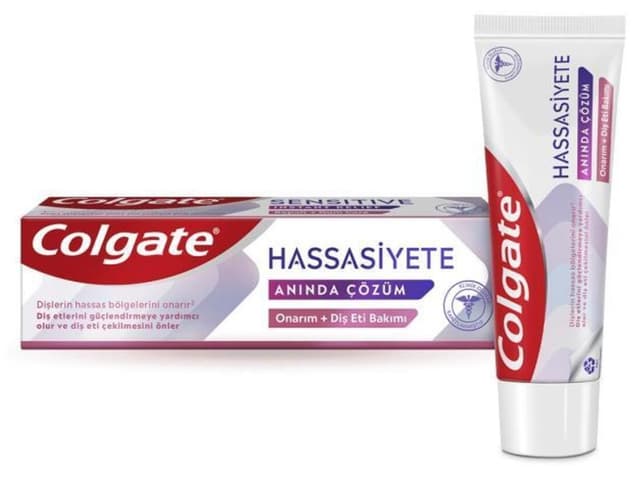 خمیردندان Colgate برای رفع فوری حساسیت، ترمیم و مراقبت از لثه 75 ml خمیردندان Colgate برای رفع فوری حساسیت، ترمیم و مراقبت از لثه 75 ml