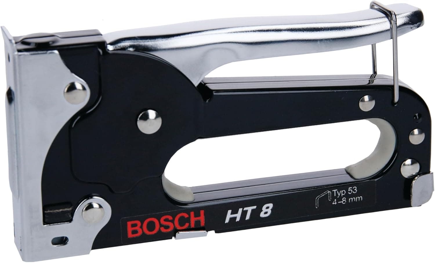 تاکر دستی Bosch Professional برای چوب با سوزن نوع 53 مدل HT 8 تاکر دستی Bosch Professional برای چوب با سوزن نوع 53 مدل HT 8