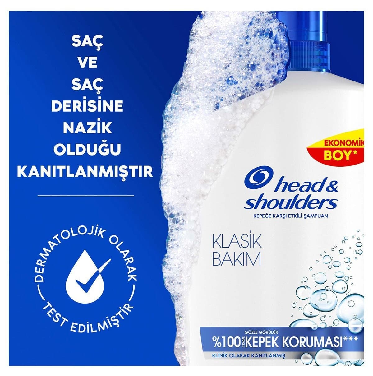 شامپو مردانه Head & Shoulders ضد شوره کلاسیک پمپی 800 ml شامپو مردانه Head & Shoulders ضد شوره کلاسیک پمپی 800 ml
