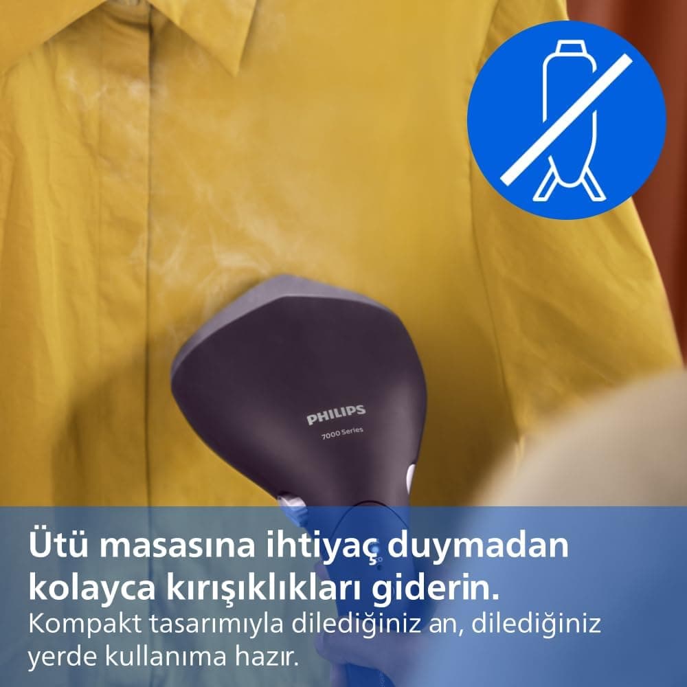 اتو بخار دستی لباس Philips 7000 Series با توان 1500W اتو بخار دستی لباس Philips 7000 Series با توان 1500W