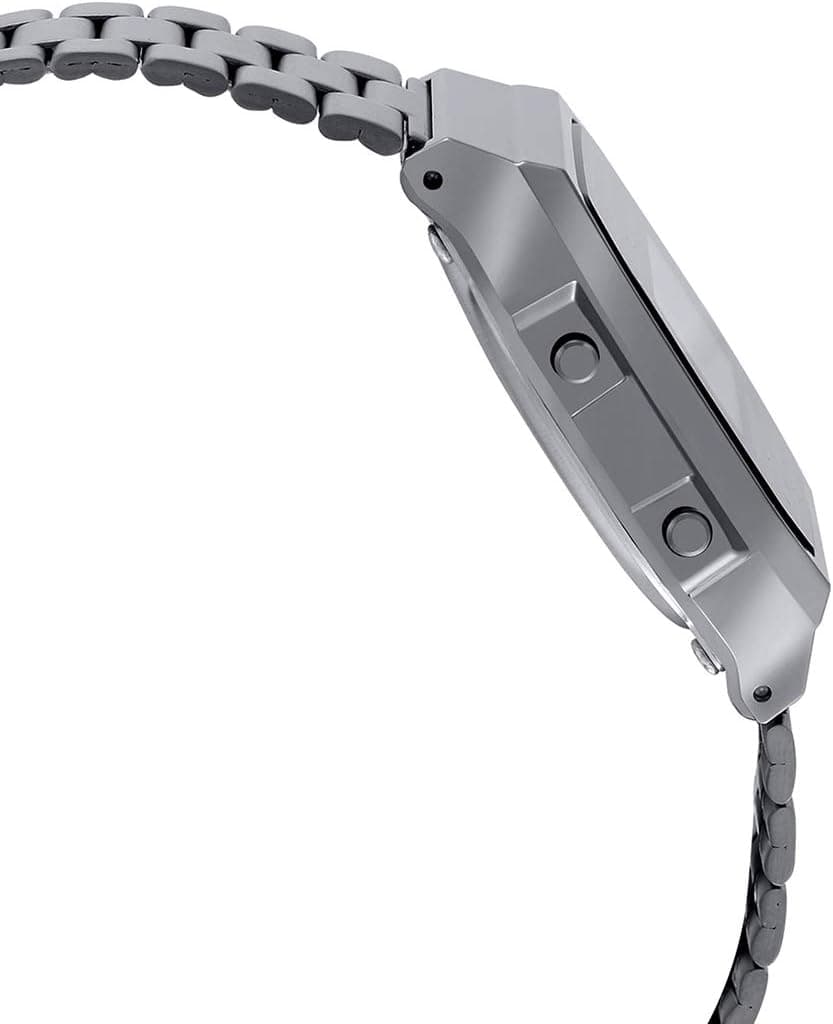 ساعت مچی یونیسکس Casio رترو دیجیتال خاکستری-مشکی مدل A168WGG-1BDF ساعت مچی یونیسکس Casio رترو دیجیتال خاکستری-مشکی مدل A168WGG-1BDF