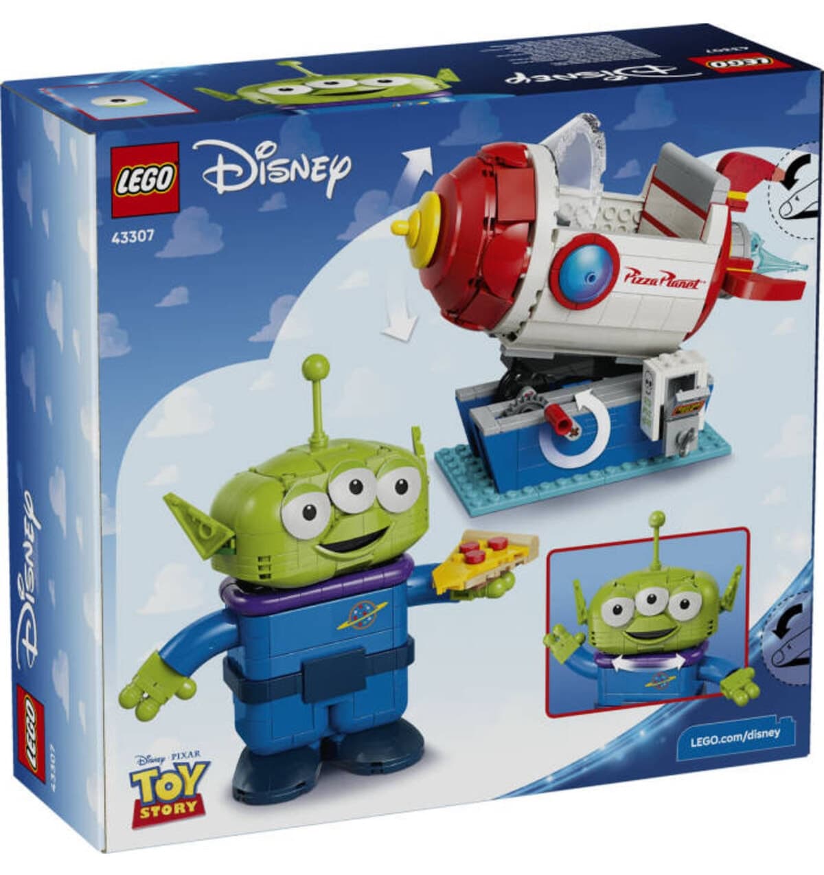 لگو Disney سیاره پیتزا با اوزاییِ موشکی مدل 43307 لگو Disney سیاره پیتزا با اوزاییِ موشکی مدل 43307