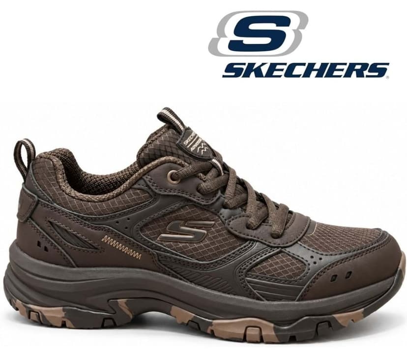 کفش ورزشی یونیسکس Skechers Trego Reeds Mill Road مدل 180118TK قهوهای کفش ورزشی یونیسکس Skechers Trego Reeds Mill Road مدل 180118TK قهوهای