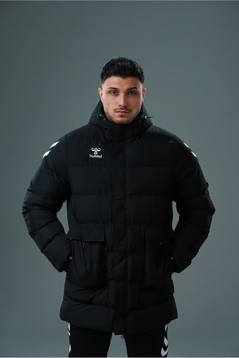 کاپشن آنوراک زنانه hummel مدل Line مشکی کاپشن آنوراک زنانه hummel مدل Line مشکی