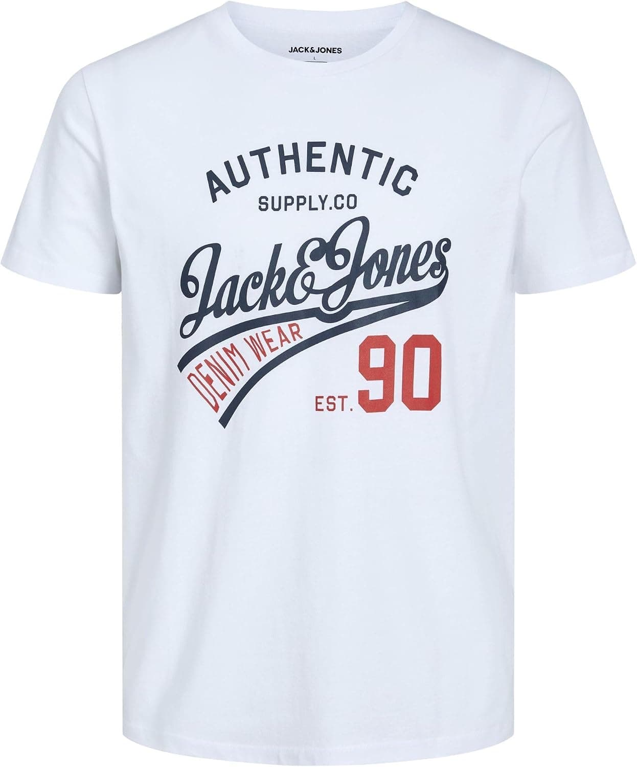 تیشرت مردانه JACK & JONES یقه گرد آستین کوتاه بسته 3 تایی مدل Jjethan تیشرت مردانه JACK & JONES یقه گرد آستین کوتاه بسته 3 تایی مدل Jjethan