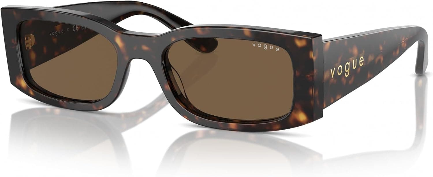 عینک آفتابی زنانه Vogue Eyewear Forerunner رنگ قهوهای تیره مدل VO-0VO5584S-W65673-53 عینک آفتابی زنانه Vogue Eyewear Forerunner رنگ قهوهای تیره مدل VO-0VO5584S-W65673-53