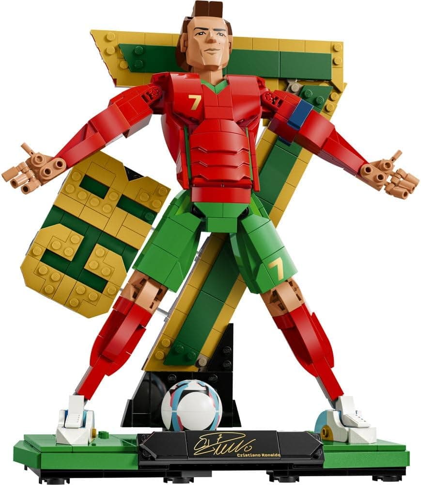 لگو Editions Cristiano Ronaldo افسانه فوتبال مدل 43016 لگو Editions Cristiano Ronaldo افسانه فوتبال مدل 43016