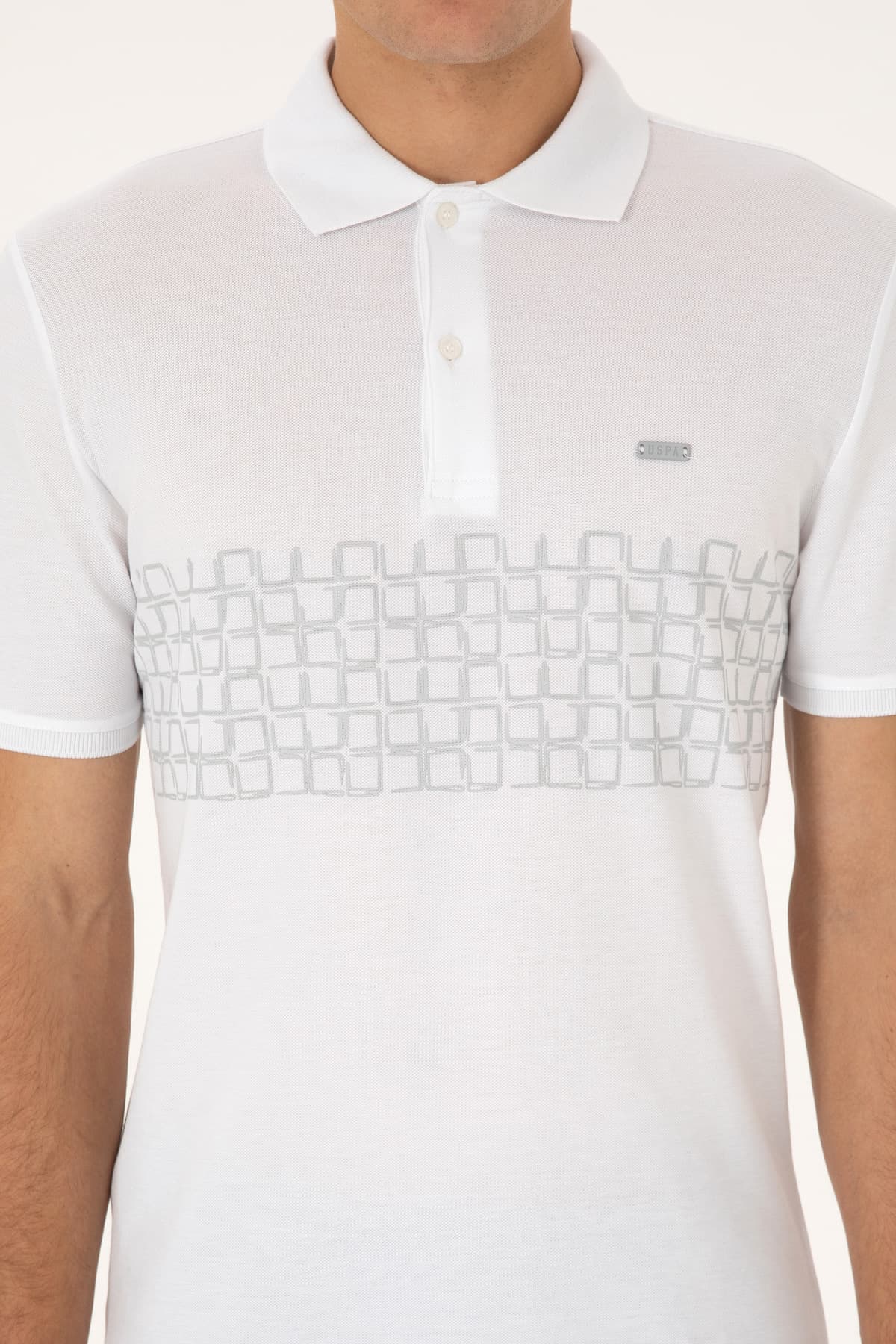 تیشرت مردانه U.S. Polo Assn. فیت معمولی یقه پولو سفید مدل 50324789-VR013 تیشرت مردانه U.S. Polo Assn. فیت معمولی یقه پولو سفید مدل 50324789-VR013