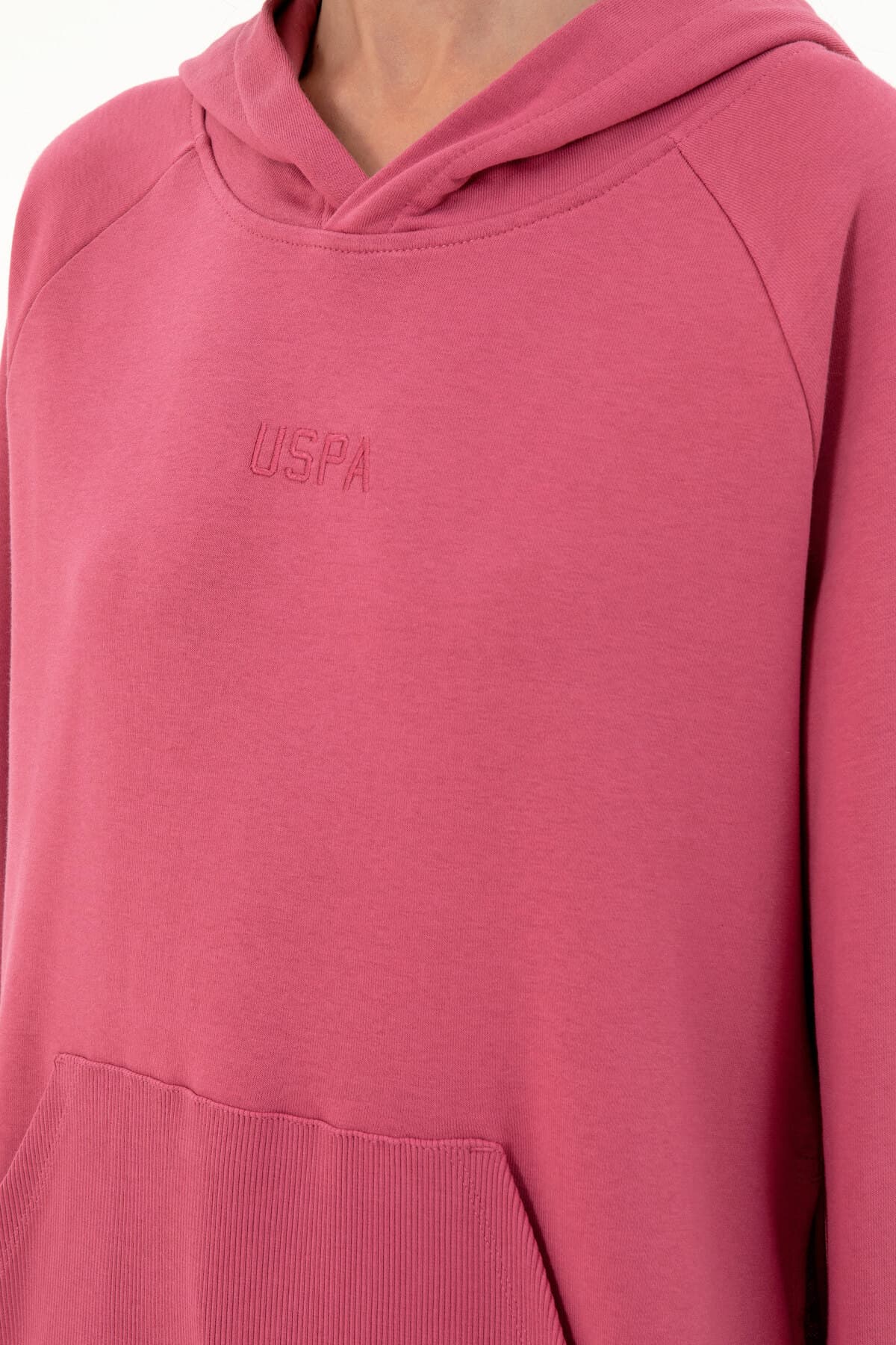 سویشرت زنانه کلاهدار صورتی U.S. Polo Assn. مدل 50296944-VR167 سویشرت زنانه کلاهدار صورتی U.S. Polo Assn. مدل 50296944-VR167