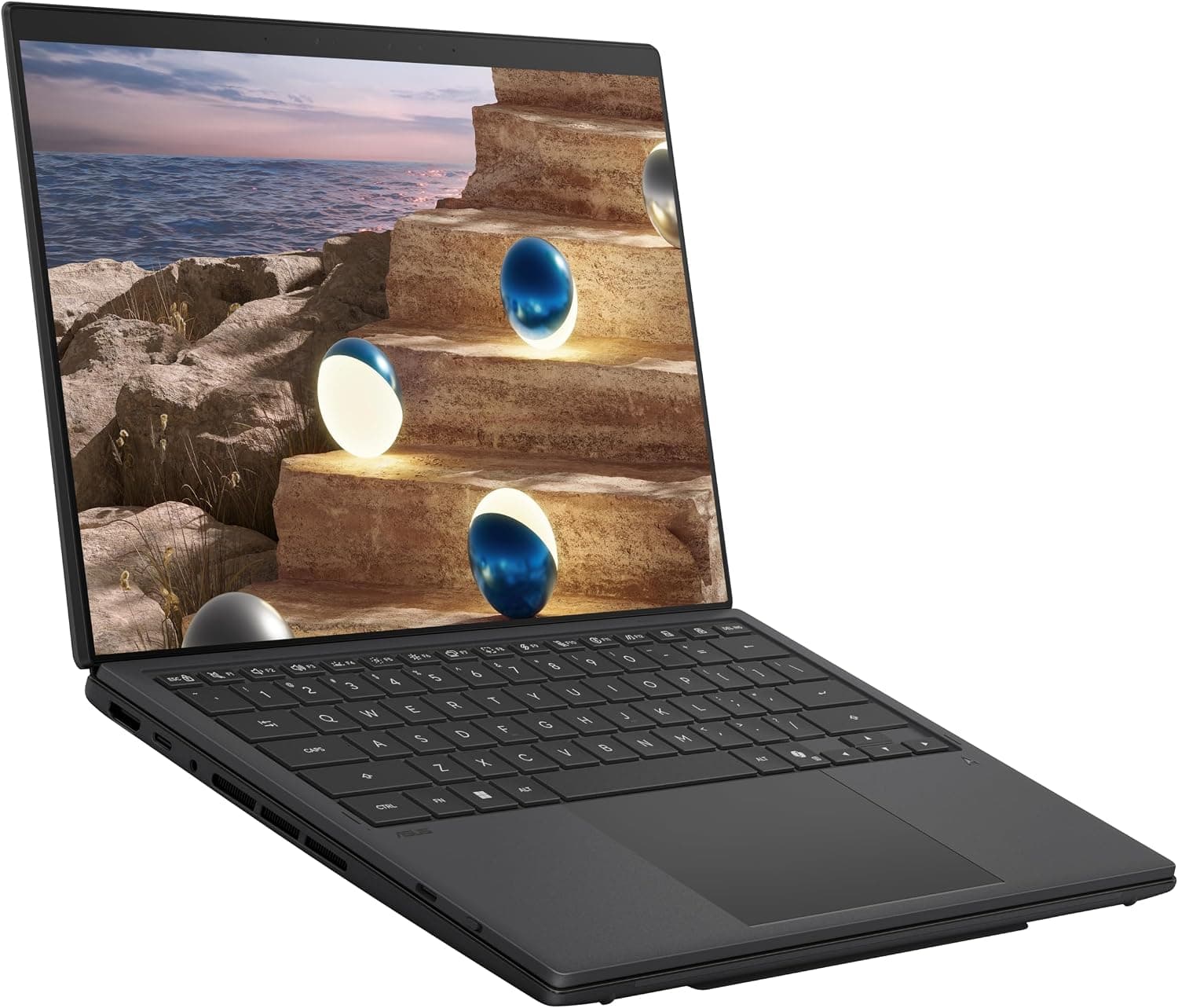 لپتاپ ASUS Zenbook Duo نمایشگر دوگانه OLED 14 اینچی خاکستری لپتاپ ASUS Zenbook Duo نمایشگر دوگانه OLED 14 اینچی خاکستری