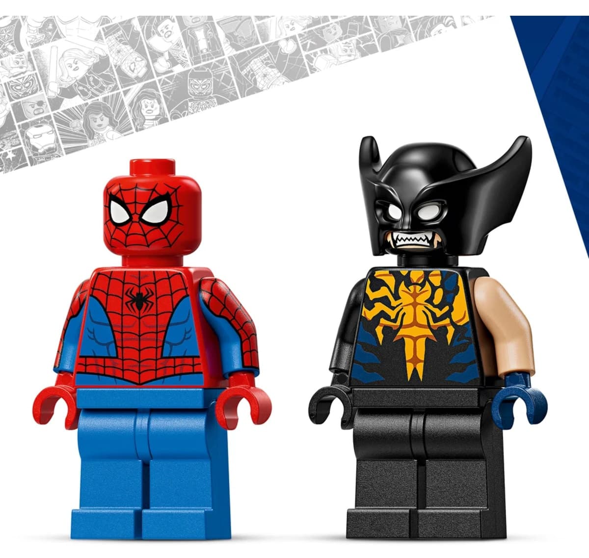 لگو Marvel ماشین مرد عنکبوتی در برابر Venom و Wolverine مدل 76336 لگو Marvel ماشین مرد عنکبوتی در برابر Venom و Wolverine مدل 76336