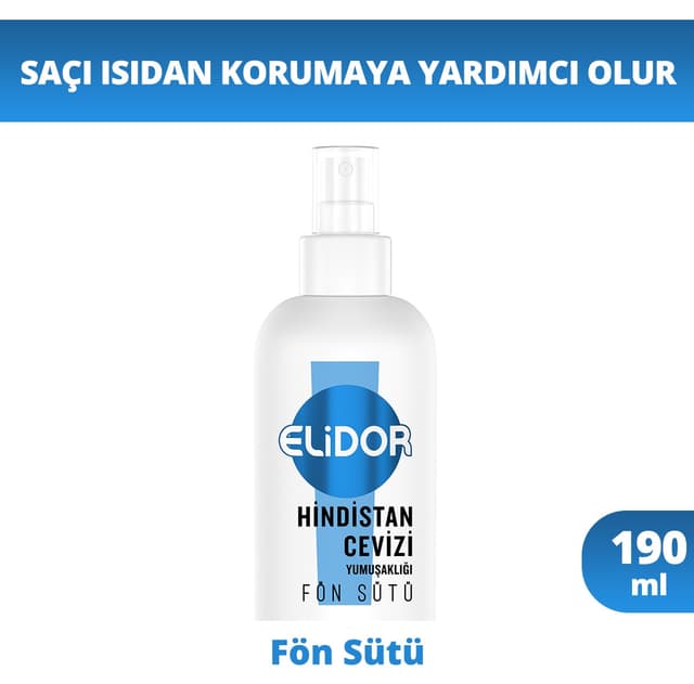 شیر فون مو Elidor با نرمی نارگیل 190 ml شیر فون مو Elidor با نرمی نارگیل 190 ml