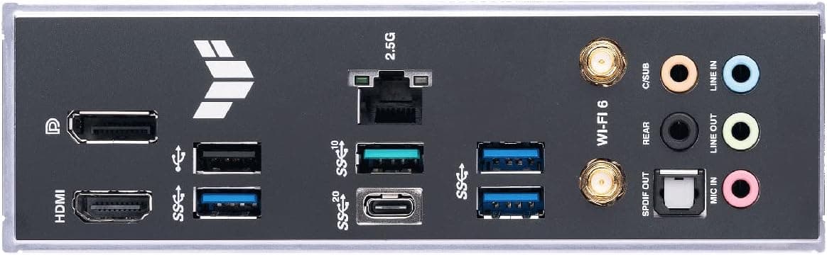 مادربورد ASUS TUF Gaming مدل B760-PLUS WiFi سوکت LGA 1700 مشکی مادربورد ASUS TUF Gaming مدل B760-PLUS WiFi سوکت LGA 1700 مشکی