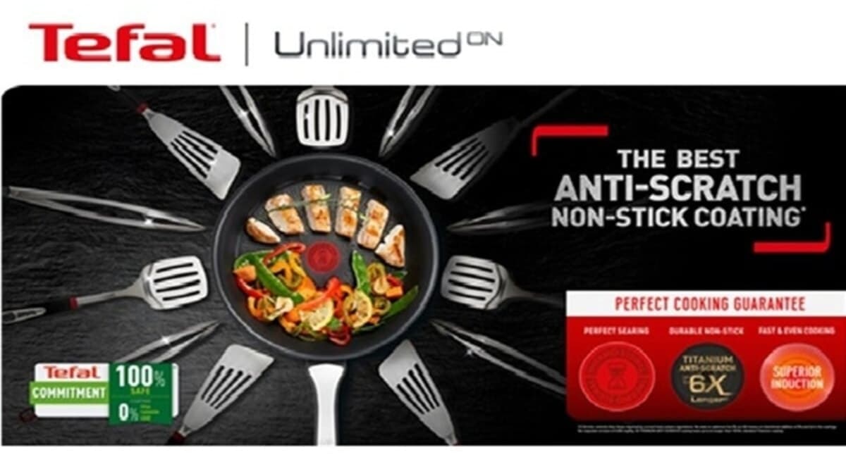 ست 3 تایی تابه TEFAL Titanyum 6X UnlimitedOne با کف القایی 20/24/28 Cm مدل 2100116646 ست 3 تایی تابه TEFAL Titanyum 6X UnlimitedOne با کف القایی 20/24/28 Cm مدل 2100116646