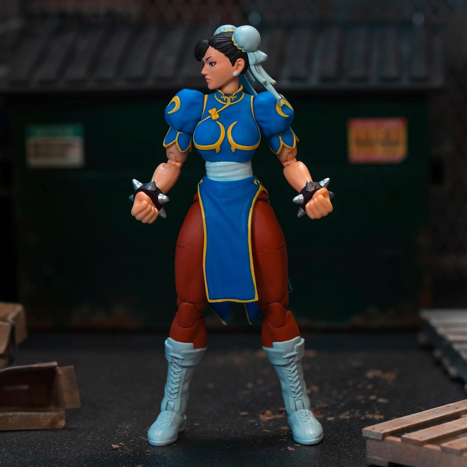فیگور Jada از سری Street Fighter 2 با شخصیت Chun Li فیگور Jada از سری Street Fighter 2 با شخصیت Chun Li