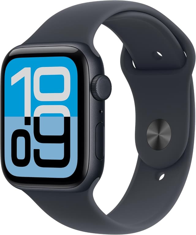 ساعت هوشمند Apple Watch SE 3 GPS + Cellular 40mm با بدنه آلومینیومی مشکی نیمهشب و بند اسپرت مشکی نیمهشب S/M ساعت هوشمند Apple Watch SE 3 GPS + Cellular 40mm با بدنه آلومینیومی مشکی نیمهشب و بند اسپرت مشکی نیمهشب S/M