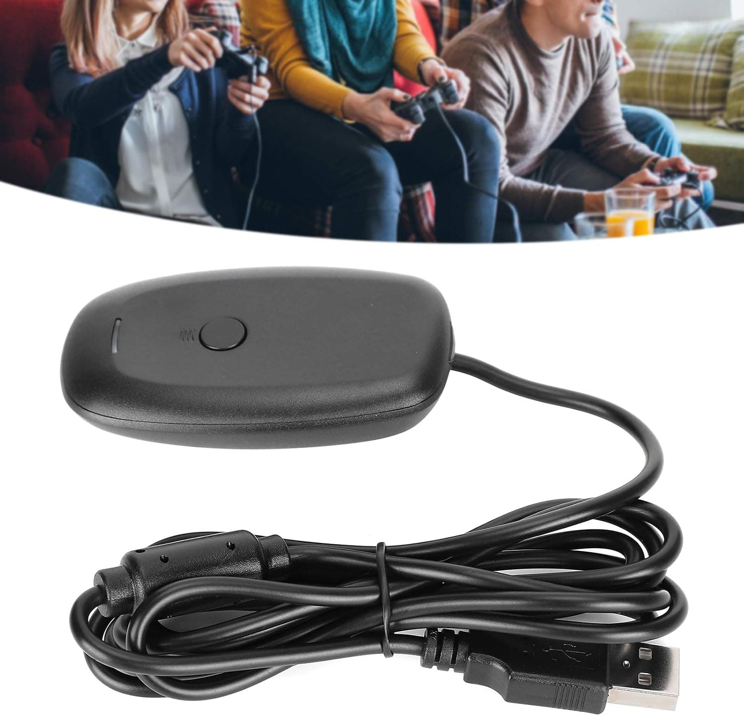آداپتور گیرنده بیسیم USB دسته بازی Zopsc برای PC و کنسول سازگار با Windows آداپتور گیرنده بیسیم USB دسته بازی Zopsc برای PC و کنسول سازگار با Windows
