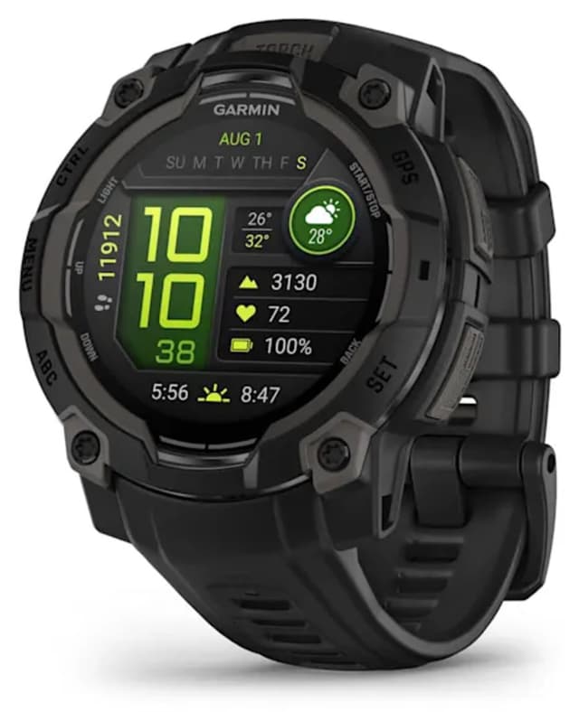 ساعت هوشمند Garmin مدل Instinct 3 با نمایشگر AMOLED 45 میلیمتری مشکی ساعت هوشمند Garmin مدل Instinct 3 با نمایشگر AMOLED 45 میلیمتری مشکی