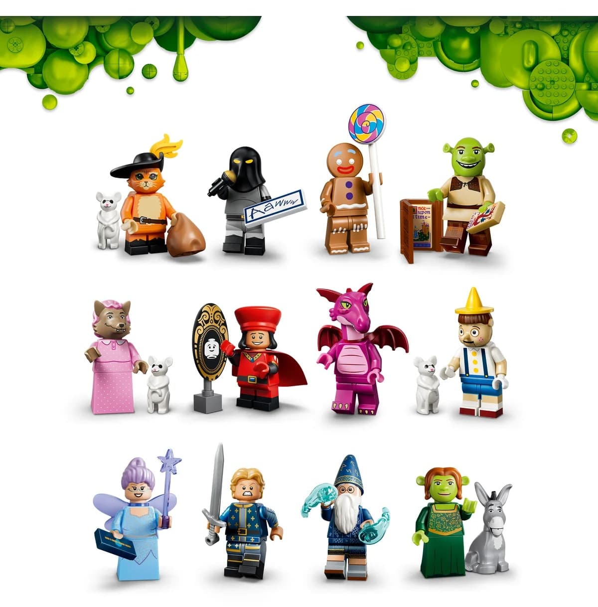 لگو Minifigures سری Shrek ۷ قطعه مدل 71053 لگو Minifigures سری Shrek ۷ قطعه مدل 71053