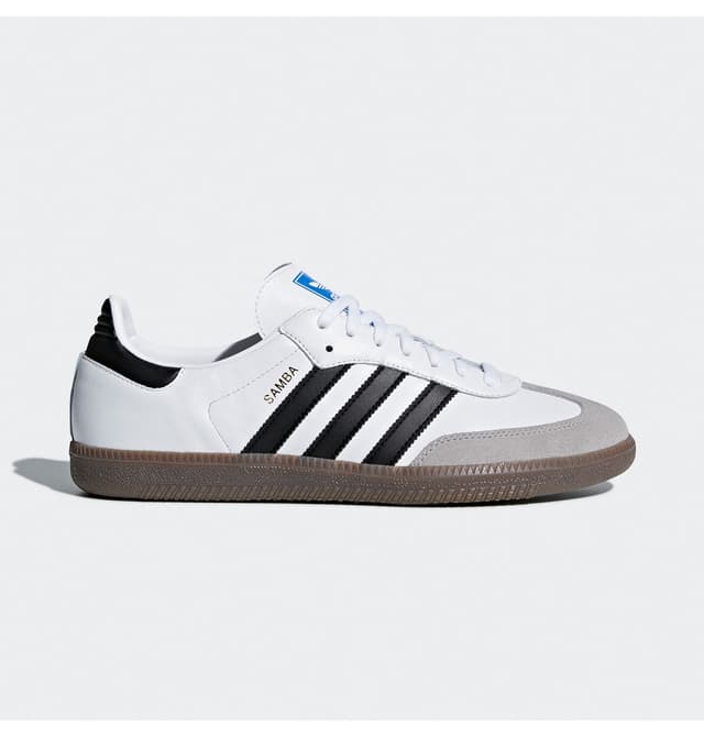 کفش ورزشی یونیسکس adidas Samba OG سفید کفش ورزشی یونیسکس adidas Samba OG سفید