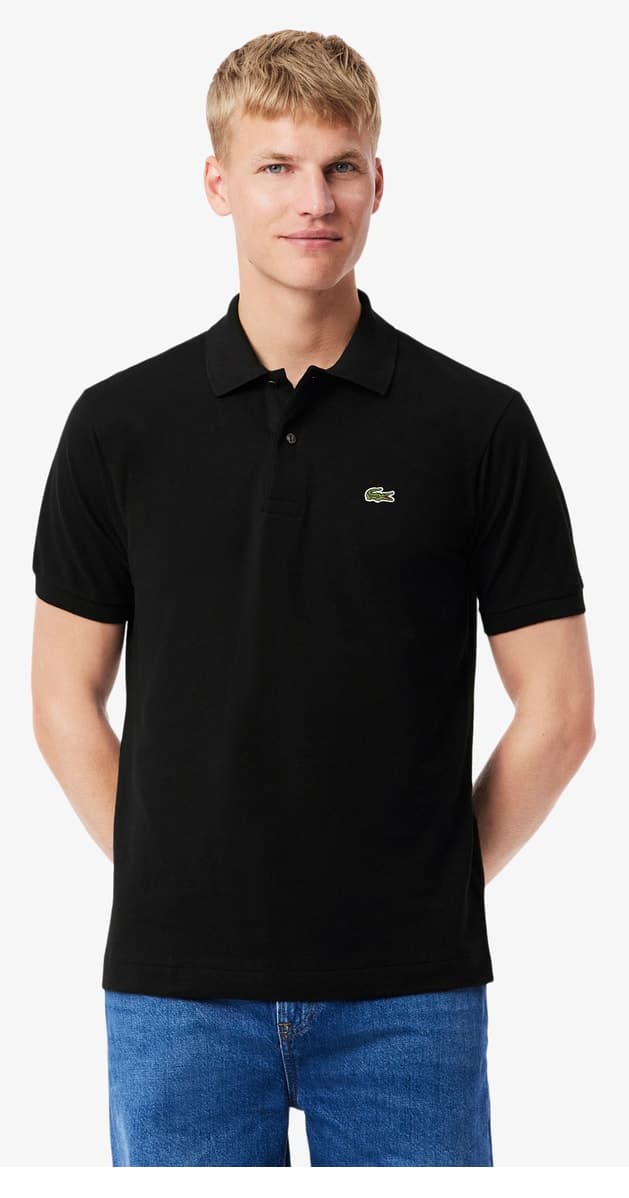 پولوشرت مردانه Lacoste فیت کلاسیک مشکی مدل L.12.12 پولوشرت مردانه Lacoste فیت کلاسیک مشکی مدل L.12.12