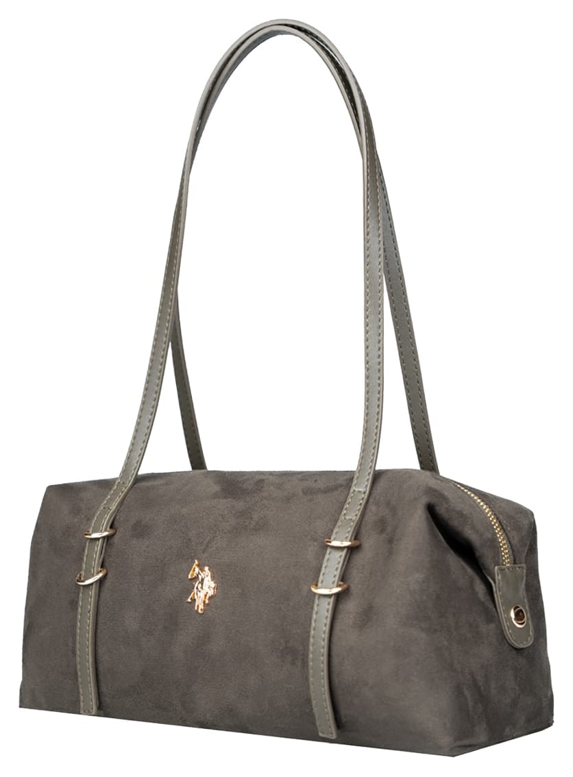 کیف دوشی زنانه U.S. Polo Assn. خاکی مدل Us26311 کیف دوشی زنانه U.S. Polo Assn. خاکی مدل Us26311