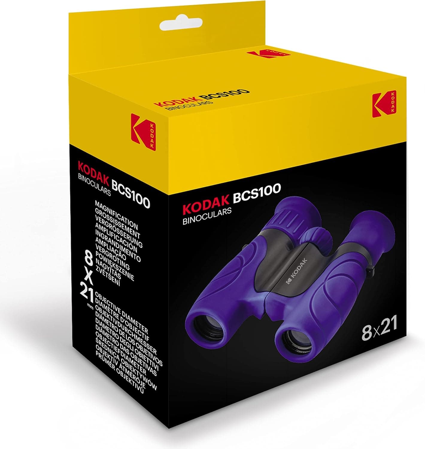 دوربین دوچشمی کودکان KODAK کامپکت بزرگنمایی 8X آبی مدل BCS100 دوربین دوچشمی کودکان KODAK کامپکت بزرگنمایی 8X آبی مدل BCS100