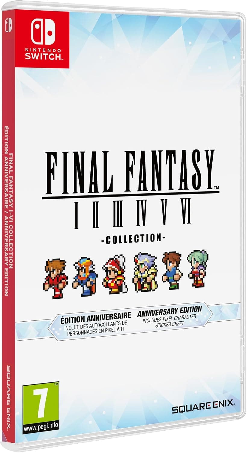 بازی Square Enix مجموعه Final Fantasy I-VI نسخه Anniversary Edition UAE بازی Square Enix مجموعه Final Fantasy I-VI نسخه Anniversary Edition UAE