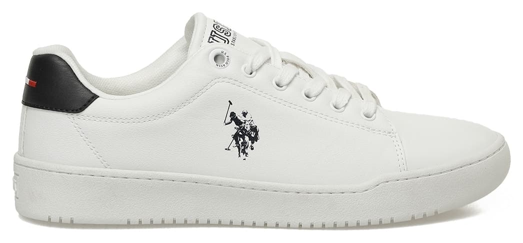 کفش اسنیکر مردانه U.S. Polo Assn. سفید مدل PALPI 5PR کفش اسنیکر مردانه U.S. Polo Assn. سفید مدل PALPI 5PR