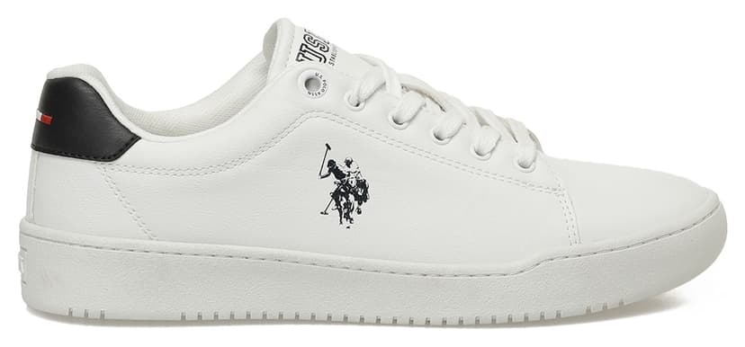 کفش اسنیکر مردانه U.S. Polo Assn. سفید مدل PALPI 5PR کفش اسنیکر مردانه U.S. Polo Assn. سفید مدل PALPI 5PR