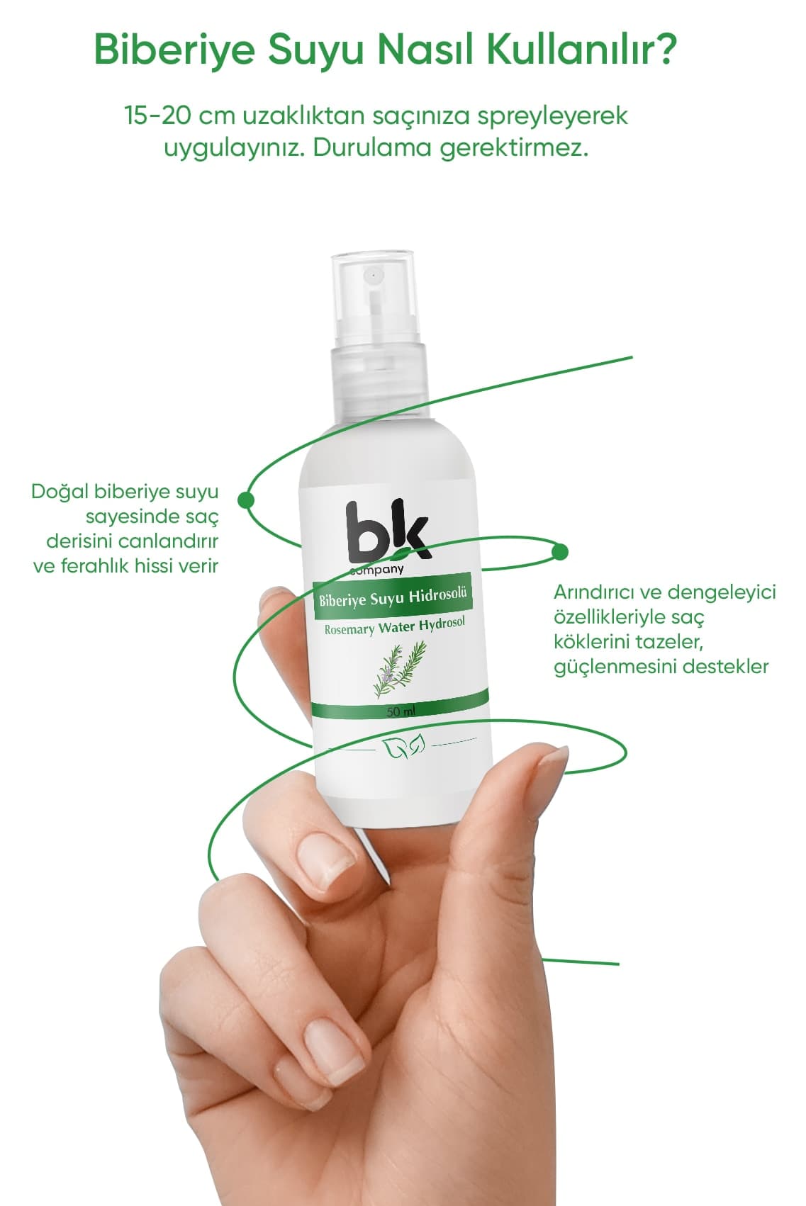تونیک تقویتکننده مو BK COMPANY ضد ریزش با آب رزماری 50 ml تونیک تقویتکننده مو BK COMPANY ضد ریزش با آب رزماری 50 ml
