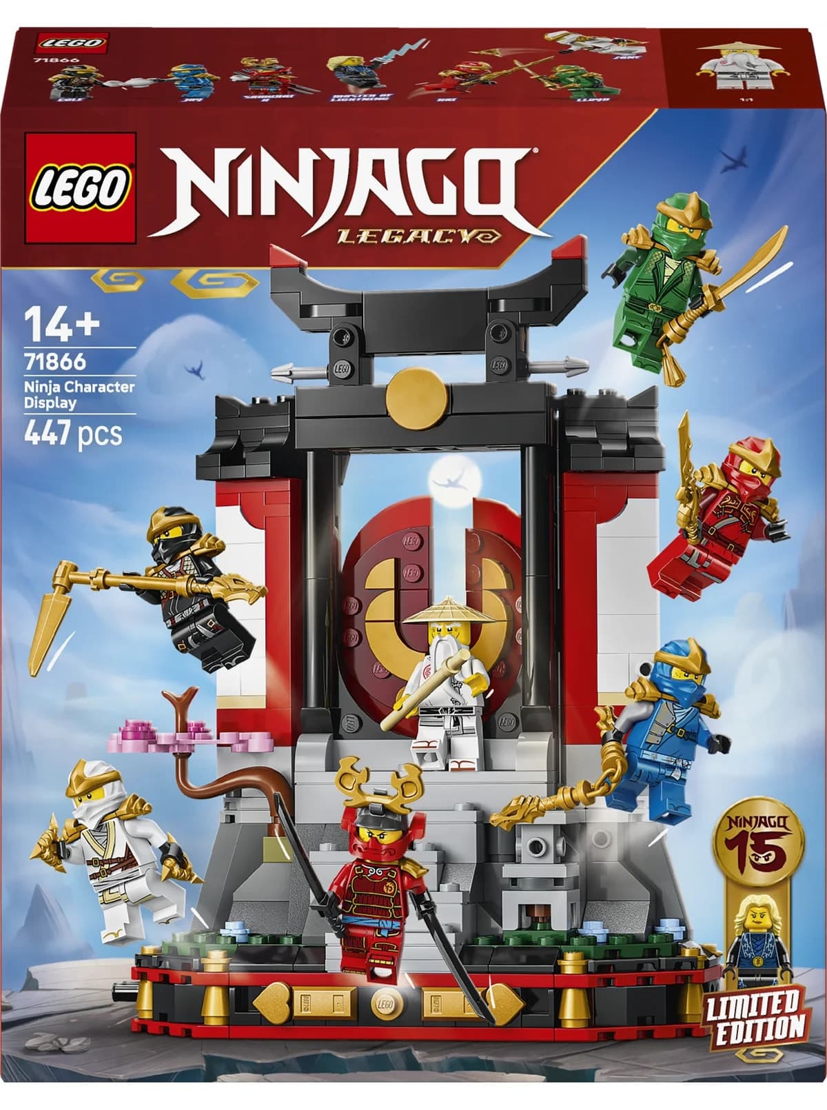 لگو NINJAGO نمایشی شخصیت ویژه پانزدهمین سالگرد مدل 71866 لگو NINJAGO نمایشی شخصیت ویژه پانزدهمین سالگرد مدل 71866