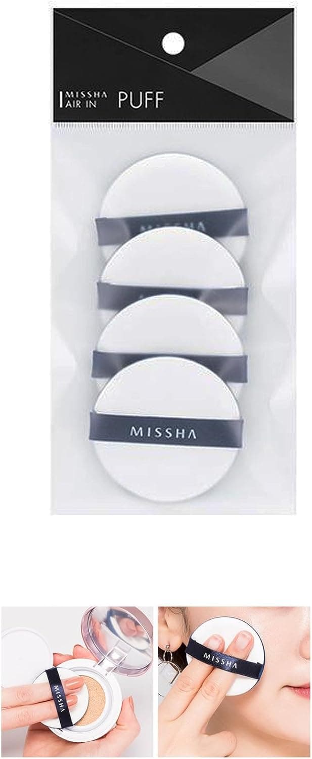 اسفنج آرایشی MISSHA با جذب بالا برای پخش یکنواخت و مرطوب مدل Air In Puff (۴ عدد) اسفنج آرایشی MISSHA با جذب بالا برای پخش یکنواخت و مرطوب مدل Air In Puff (۴ عدد)