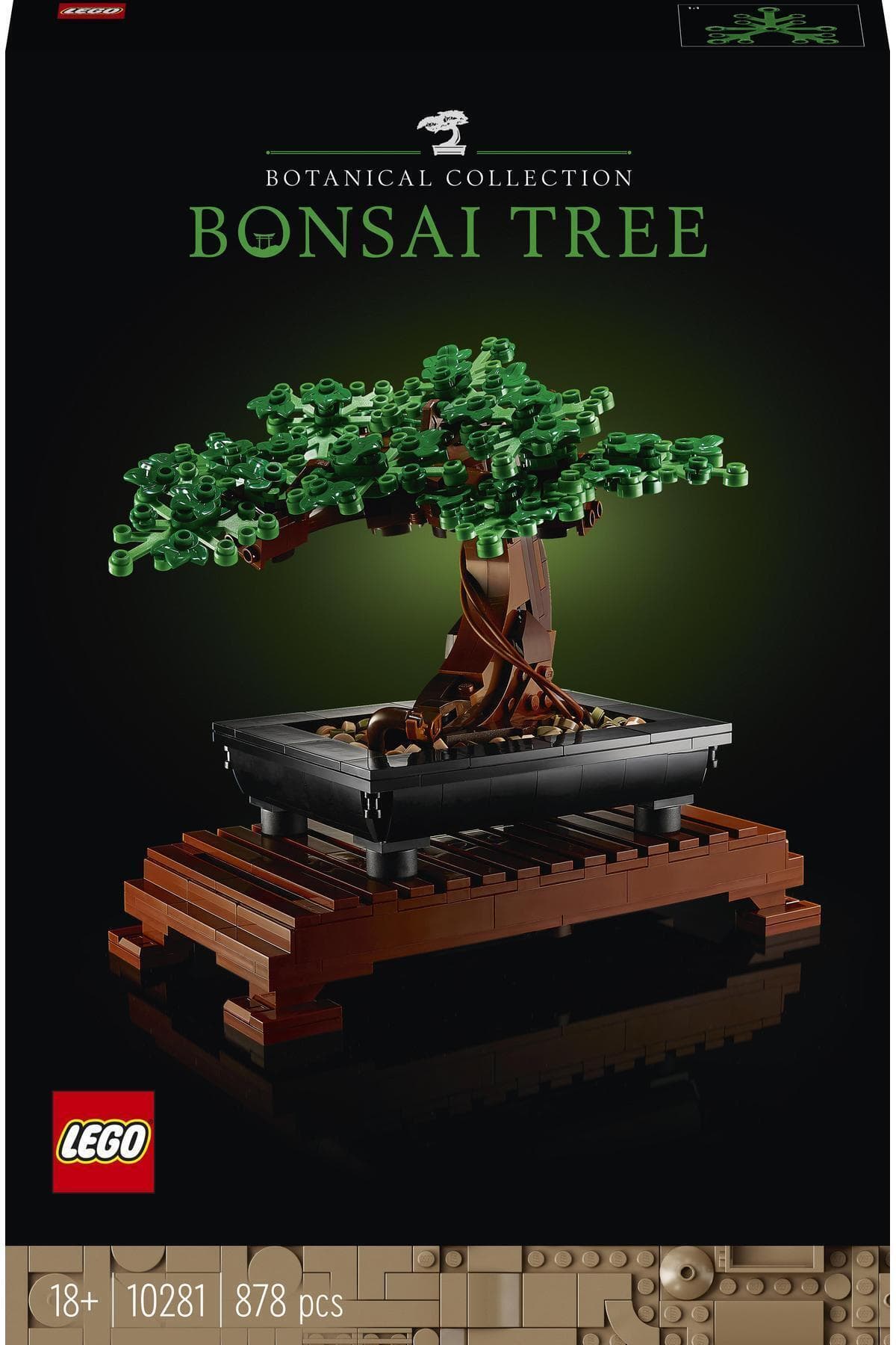 لگو Botanicals بزرگسالان درخت بونسای 878 قطعه مدل 10281 لگو Botanicals بزرگسالان درخت بونسای 878 قطعه مدل 10281