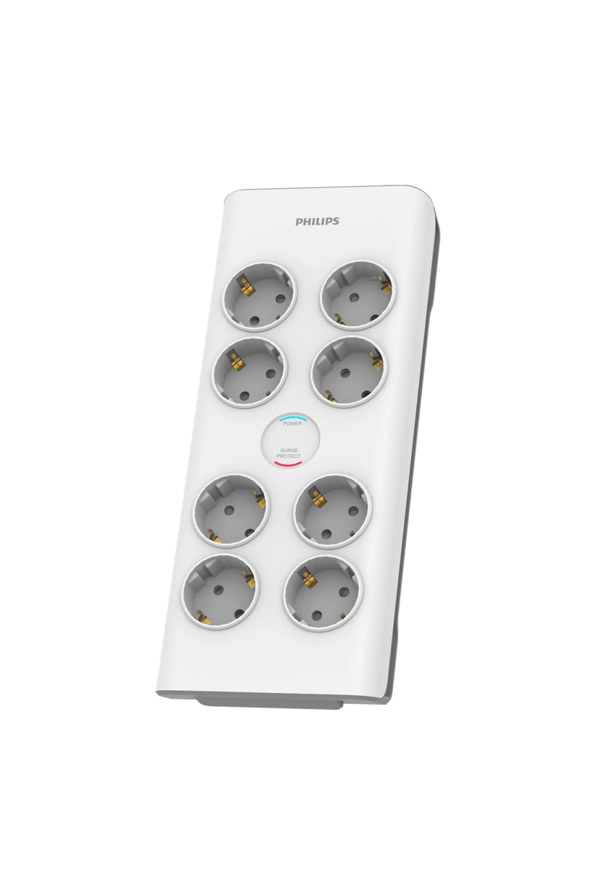 محافظ برق 8 پریزه Philips با کابل بافته 2 متری، 900 ژول، سفید مدل SPN7080WA/62 محافظ برق 8 پریزه Philips با کابل بافته 2 متری، 900 ژول، سفید مدل SPN7080WA/62