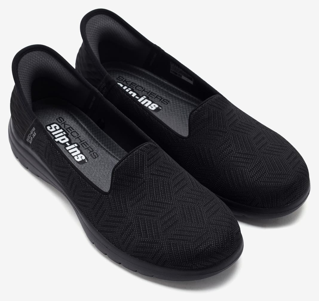 کفش روزمره زنانه Skechers ON-THE-GO FLEX CLOVER مشکی مدل 138182 BBK کفش روزمره زنانه Skechers ON-THE-GO FLEX CLOVER مشکی مدل 138182 BBK