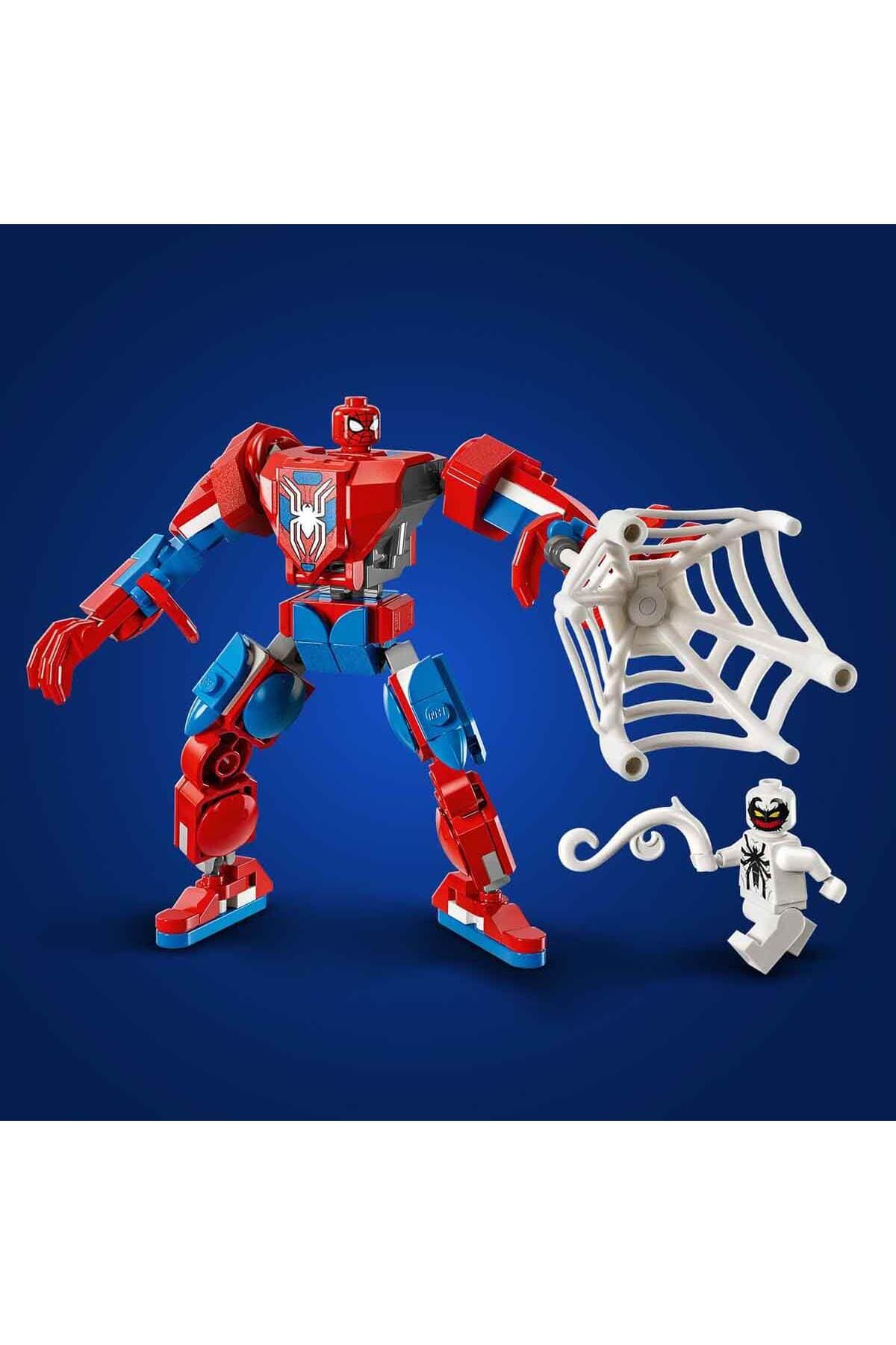 لگو Marvel ساختنی ربات مرد عنکبوتی مناسب ۶ سال به بالا در برابر Anti-Venom مدل 76308 لگو Marvel ساختنی ربات مرد عنکبوتی مناسب ۶ سال به بالا در برابر Anti-Venom مدل 76308