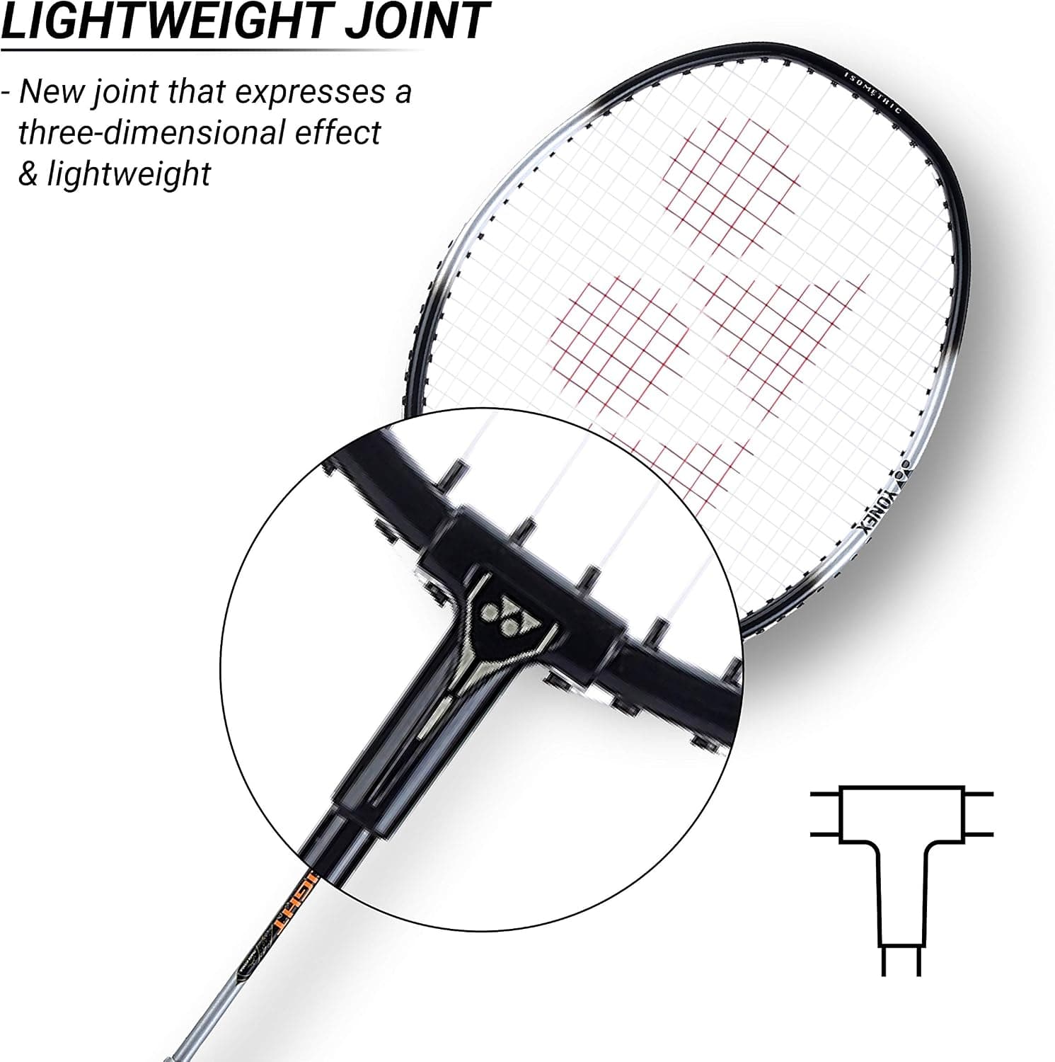 راکت بدمینتون YONEX آلومینیومی سبک مدل ZR 100 با کاور کامل، ست 2 عددی مشکی/مشکی راکت بدمینتون YONEX آلومینیومی سبک مدل ZR 100 با کاور کامل، ست 2 عددی مشکی/مشکی
