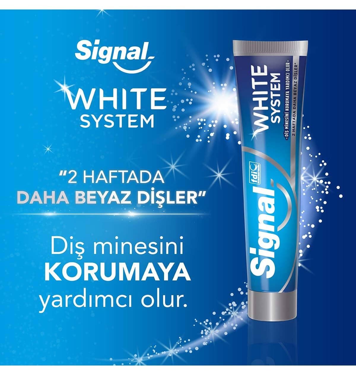 خمیر دندان Signal White System سفیدکننده در 2 هفته 75 ml ×4 عدد خمیر دندان Signal White System سفیدکننده در 2 هفته 75 ml ×4 عدد