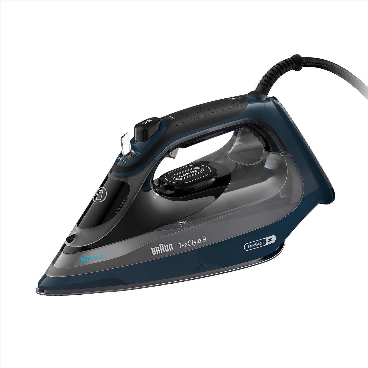 اتو Braun Texstyle 9 بنفش با بخاردهی 250 g، ترموستات قابل تنظیم، کفی 3D Superceramic Freegglide و مخزن 330 ml مدل SI9661VI اتو Braun Texstyle 9 بنفش با بخاردهی 250 g، ترموستات قابل تنظیم، کفی 3D Superceramic Freegglide و مخزن 330 ml مدل SI9661VI