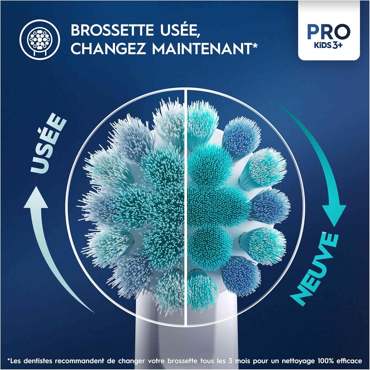 سری مسواک برقی کودک Oral-B با طرح Spiderman، الیاف فوقالعاده نرم، مناسب 3+ سال، بسته 4 عددی، سفید سری مسواک برقی کودک Oral-B با طرح Spiderman، الیاف فوقالعاده نرم، مناسب 3+ سال، بسته 4 عددی، سفید