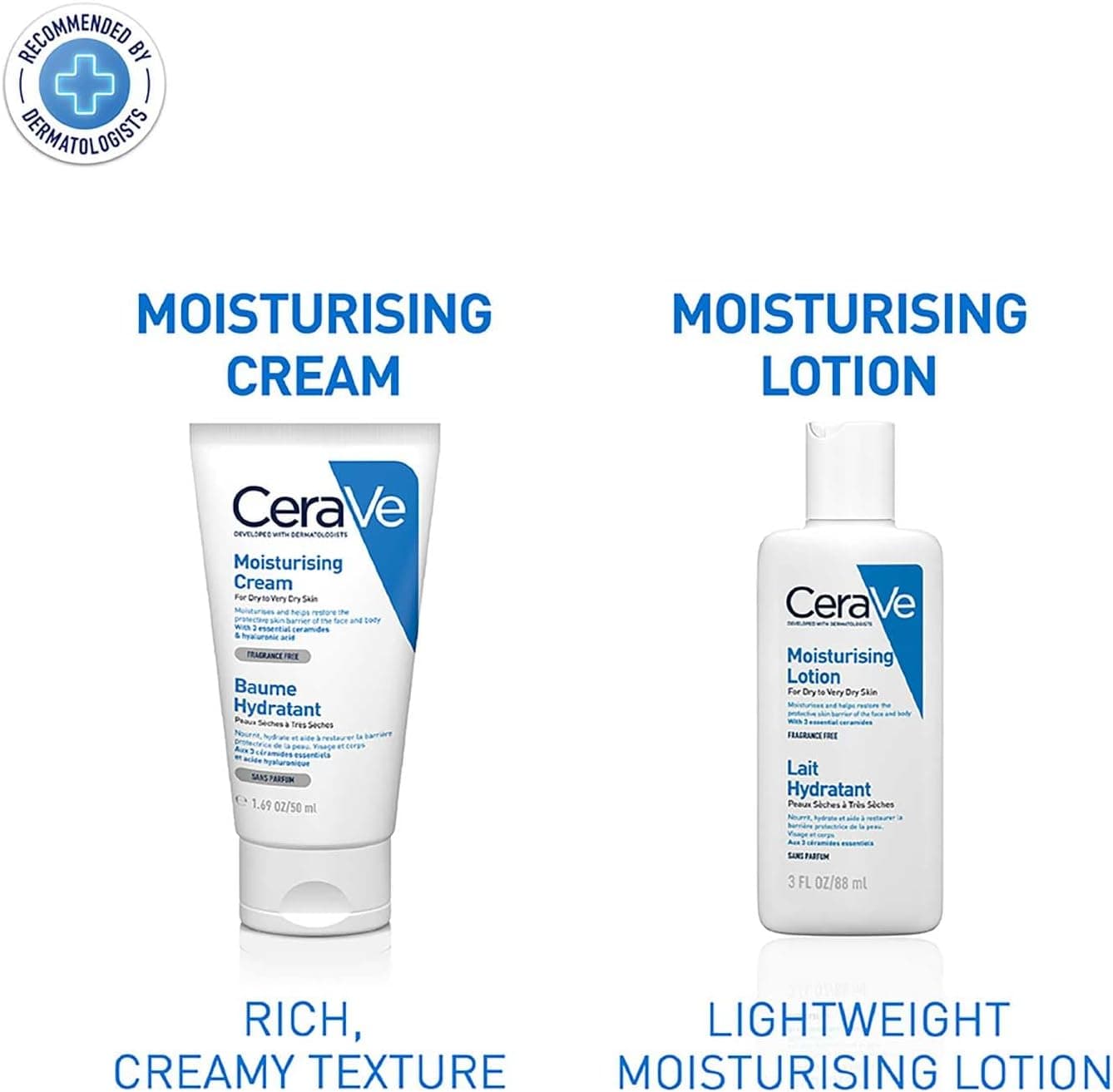 کرم مرطوبکننده CeraVe حجم 50 ml کرم مرطوبکننده CeraVe حجم 50 ml