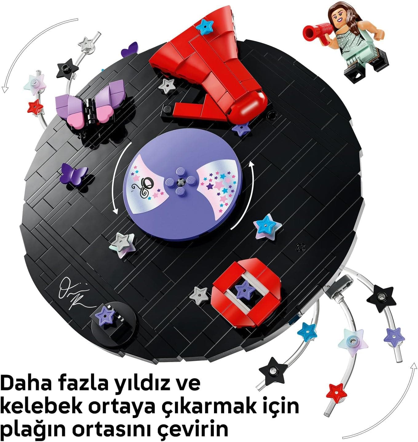 لگو Editions صفحه گرامافون Olivia Rodrigo مدل 43028 لگو Editions صفحه گرامافون Olivia Rodrigo مدل 43028