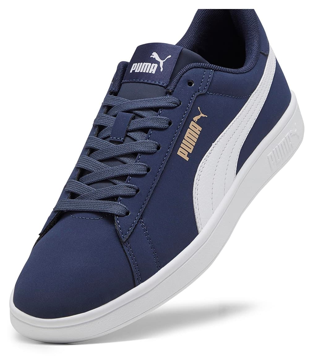 کفش اسنیکر یونیسکس Puma Smash 3.0 Buck آبی مدل 39233603 کفش اسنیکر یونیسکس Puma Smash 3.0 Buck آبی مدل 39233603