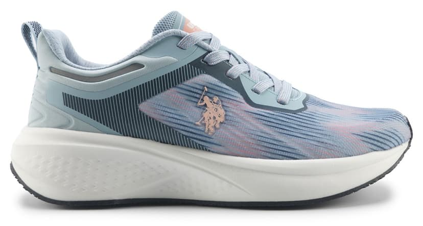 کفش دویدن زنانه U.S. Polo Assn. آبی مدل COVENTRY 5FX کفش دویدن زنانه U.S. Polo Assn. آبی مدل COVENTRY 5FX