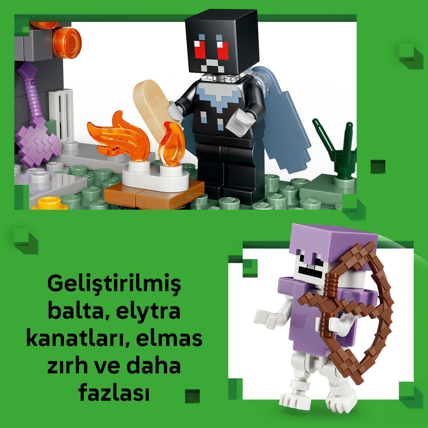 لگو Minecraft باغ پژمرده مدل 21586 لگو Minecraft باغ پژمرده مدل 21586