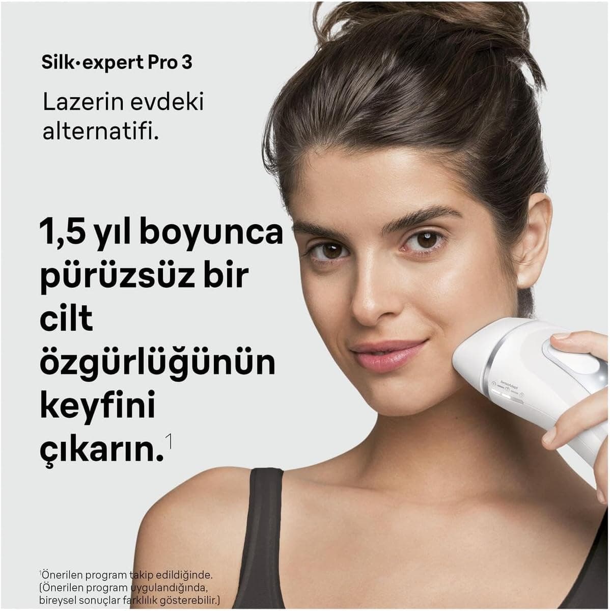 اپیلاتور Braun Silk·expert Pro 3 با پالس نوری سفید/نقرهای مدل PL3122 اپیلاتور Braun Silk·expert Pro 3 با پالس نوری سفید/نقرهای مدل PL3122