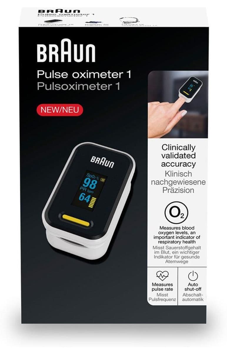 پالس اکسیمتر Braun نبض و اکسیژن مدل YK-81CEU پالس اکسیمتر Braun نبض و اکسیژن مدل YK-81CEU