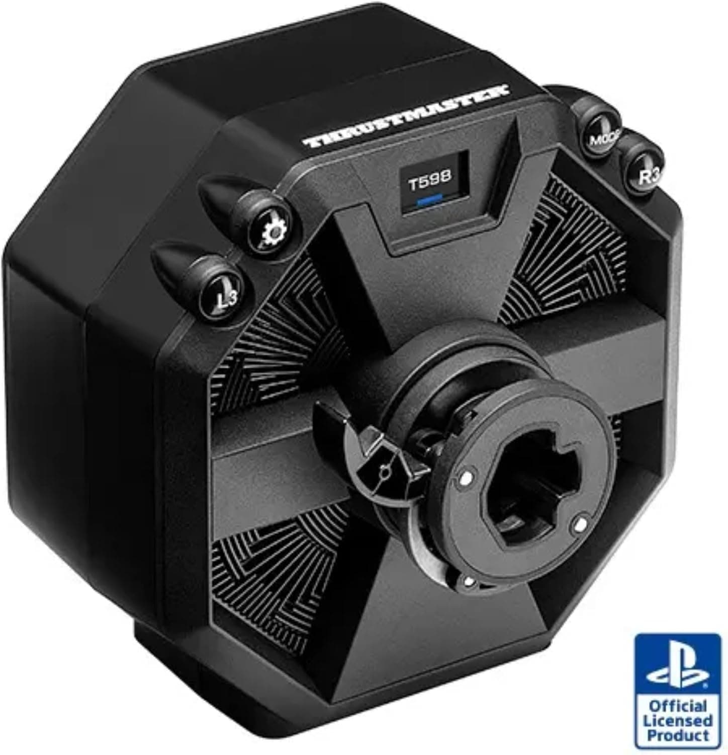 فرمان مسابقهای مخصوص PS5، PS4 و PC Thrustmaster با Direct Axial Drive و بازخورد نیرویی مدل T598 فرمان مسابقهای مخصوص PS5، PS4 و PC Thrustmaster با Direct Axial Drive و بازخورد نیرویی مدل T598