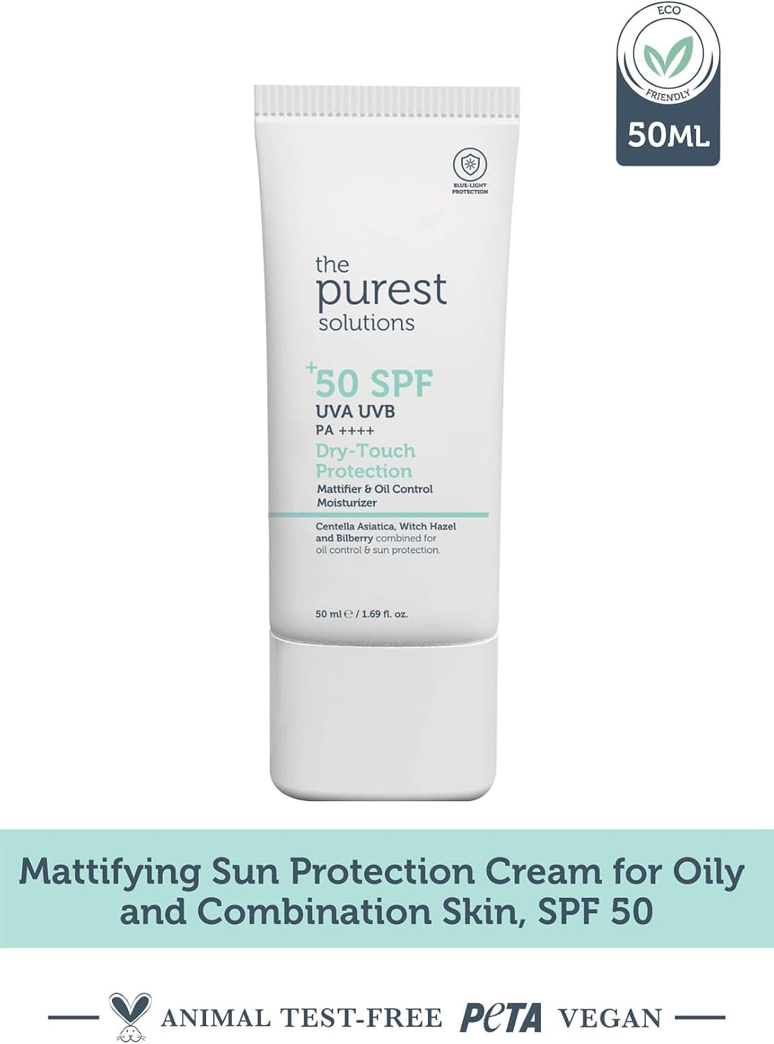 کرم ضد آفتاب The Purest Solutions ماتکننده برای پوست چرب و مختلط SPF 50 50 ml کرم ضد آفتاب The Purest Solutions ماتکننده برای پوست چرب و مختلط SPF 50 50 ml